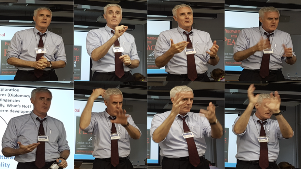 Peter T. Coleman teaching at SEITAR conference in Japan 2019